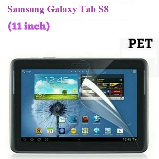 Pelindung layar Samsung Galaxy Tab S7, Plus, Fe, Tab S8, Plus, Ultra PET Nano Coated