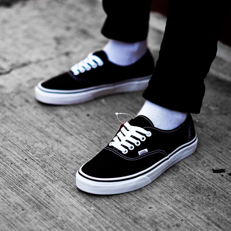Vans AUTHENTIC Zapatillas Black/true White/negro | Zapatos Vans Todo ...