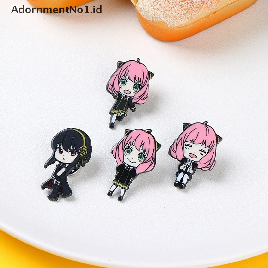 (AdornmentNo1) Bros / Pin Bahan Metal Desain Anime Spy X Family Untuk Aksesoris Pakaian