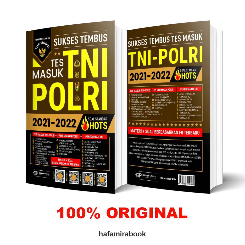 

Sukses Tembus Tes Masuk TNI POLRI 2021-2022 Free Bubble Wrap