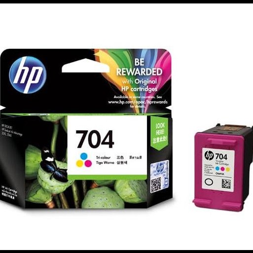 HP TINTA 704 COLOUR ORIGINAL