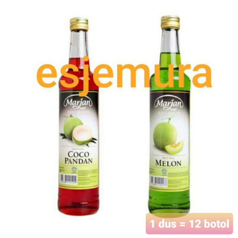 

Sirup Marjan Boudoin Cocopandan / Melon per botol