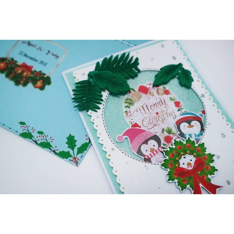 Kartu ucapan hari raya/ hari besar/ kartu ucapan custom