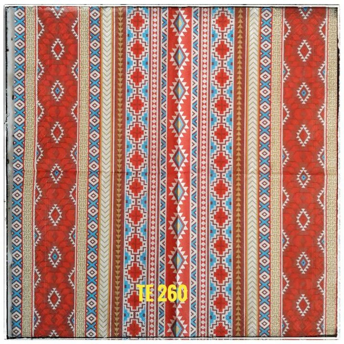 Tisu eropah ukuran 33x33cm 1 pack= 20 pcs tidak campur motif