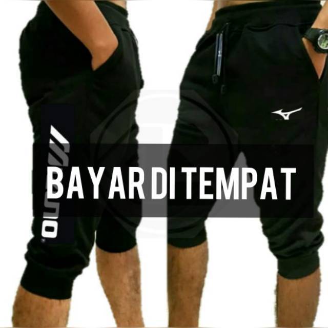 Celana Jogger Pants MIZUNO 3 4 sport santai Shopee Indonesia Celana Jogger Pants MIZUNO 3 4 sport santai Shopee Indonesia