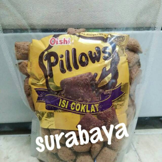 

Oishi pillows coklat 250g