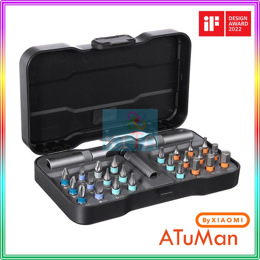 Obeng Presisi Set Magnet 24 mata obeng ATUMAN DUKA RS1 24-in-1 Magnetic Screwdriver