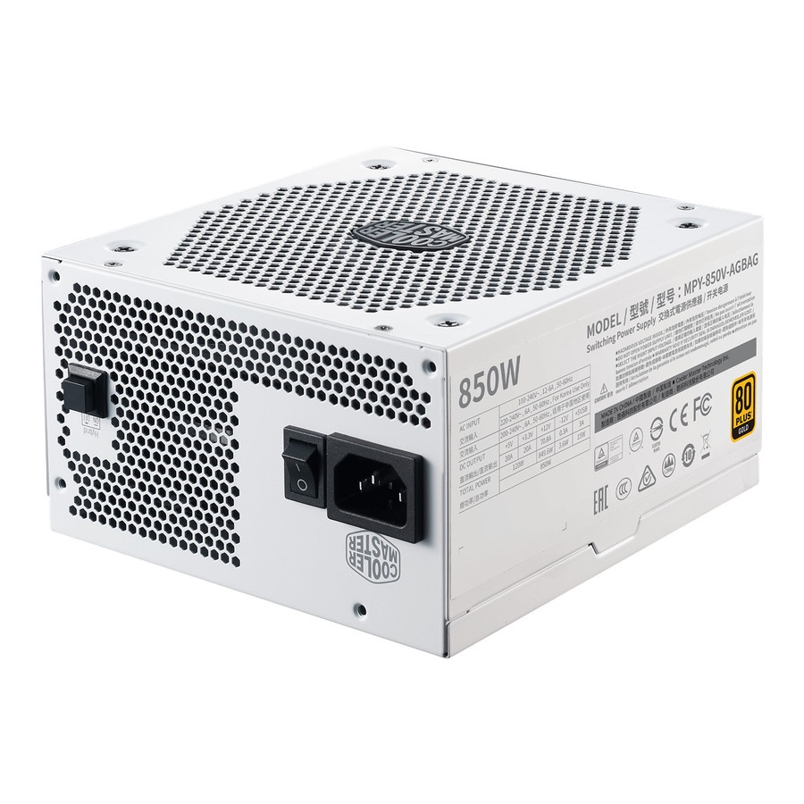 Cooler Master V850 Gold White - V2 PSU 850W 80+ Gold Full Modular