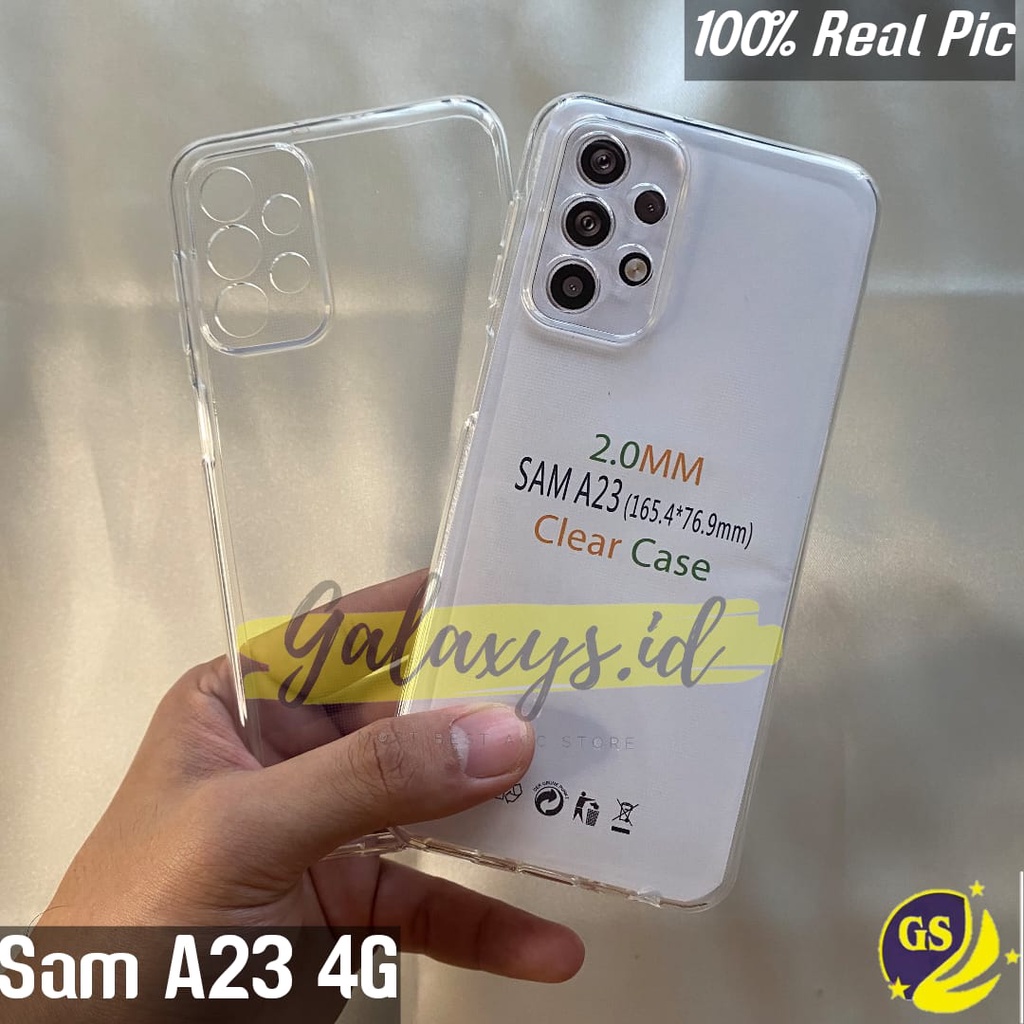 Samsung A54 5G A34 5G A24 A14 SAM A04E 2022 A04 2022 A04S 2022 A13 4G / Samsung A23 4G M23 A33 A54 A73 5G Clear Case Premium 2.0mm TPU Transparan Casing Ultra Casing