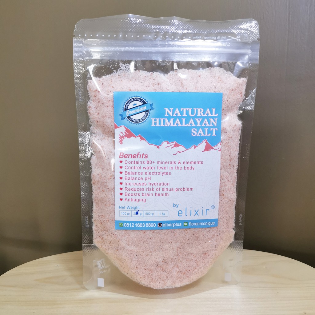 

Himalayan Salt 250gr / Garam Himalaya / Murah / Pink / Sehat / Healthy