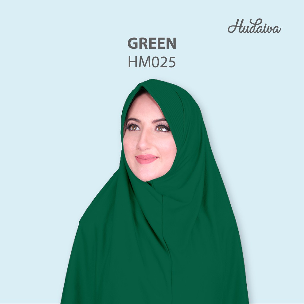 Bergo Instan Hudaiva Morocco Hijau HM25