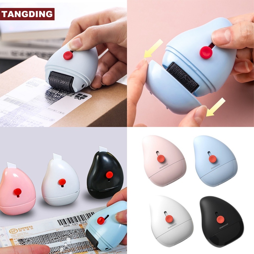 【COD Tangding】Secrecy Seal Express Individual Privacy Graffiti Cover Roller Garbled Code Box Opener Tampered Shielding Material Tool