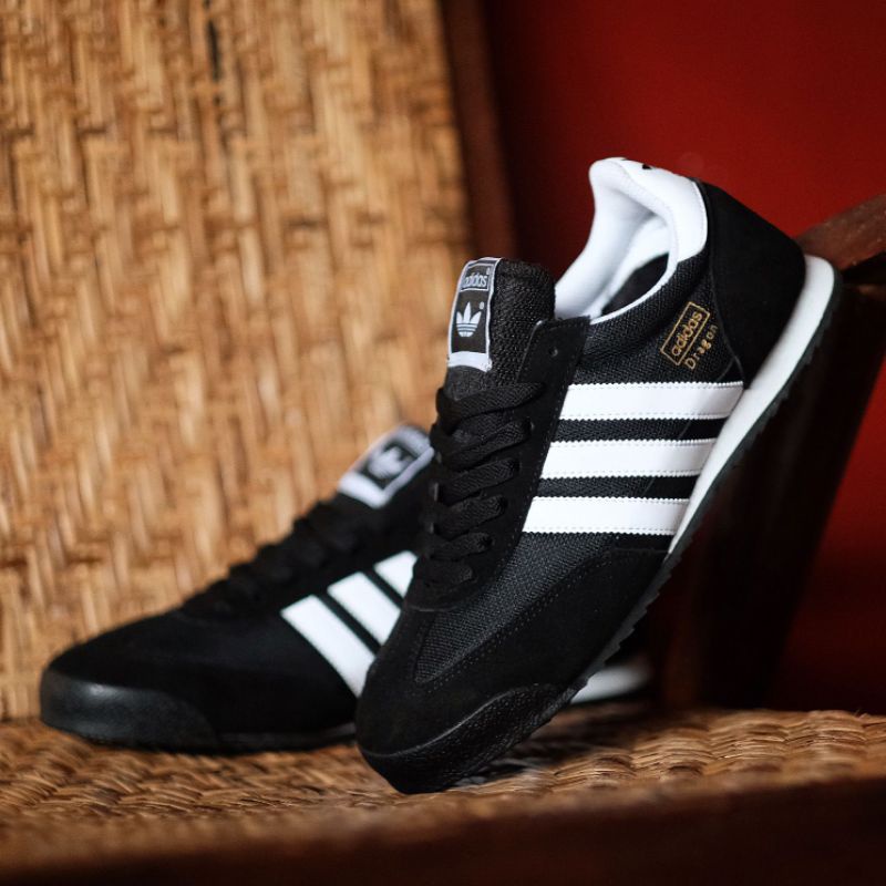 adidas dragon black white