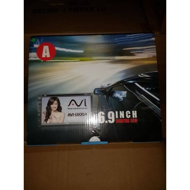 Produk TOP  tv mobil avi 6.95 inci/ dvd double din avi HJ72