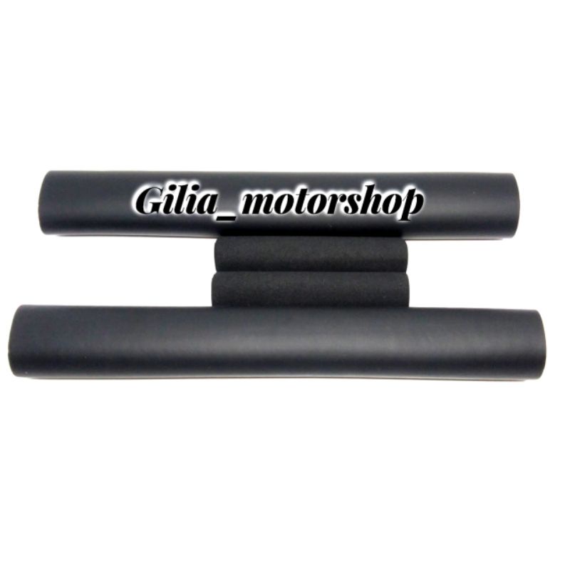 Busa Stang Polos Hitam Empuk Plus Busa Sarung Handle Rem polos hitam Universal