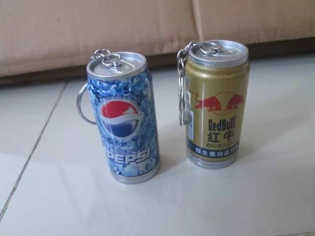 Gantungan kunci model minuman kaleng softdrink lucu unik murah-2