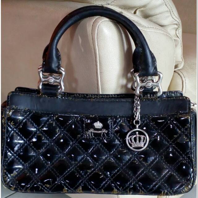 Tas preloved Toscano hitam ori