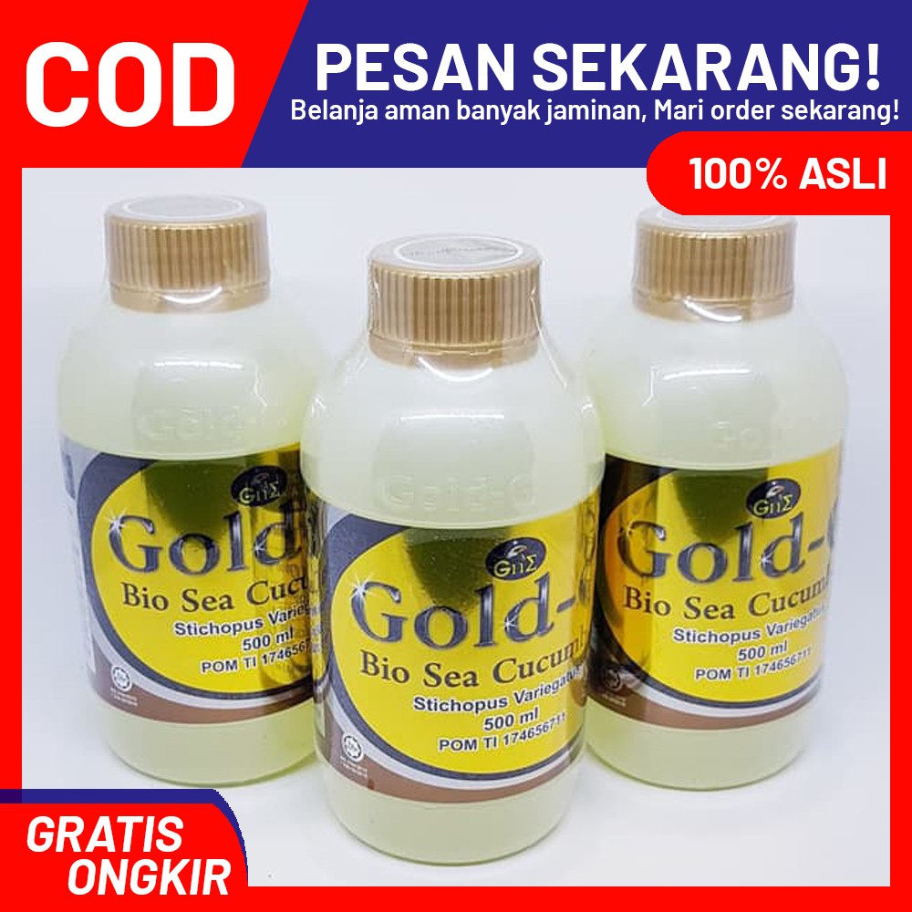 Obat Anosmia / Kehilangan Indra Penciuman / Kehilangan Penciuman / Alergi Hidung - Jelly Gamat Gold