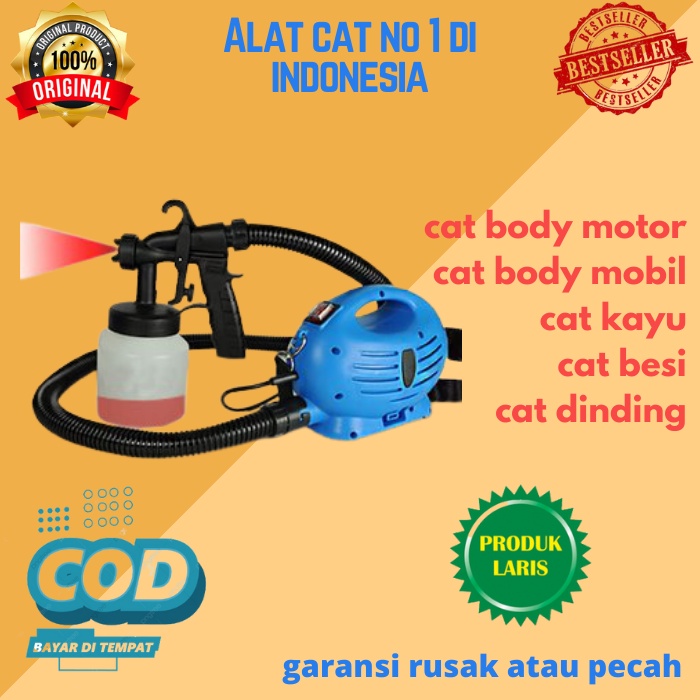 Kompresor Cat Mini Listrik Spray Gun Airbrush Mesin Cat Semprot compresor listrik mini cat motor dan