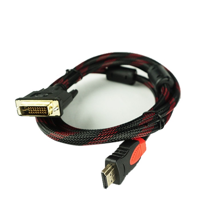 Kabel HDMI to DVI 1,5 Meter Jaring