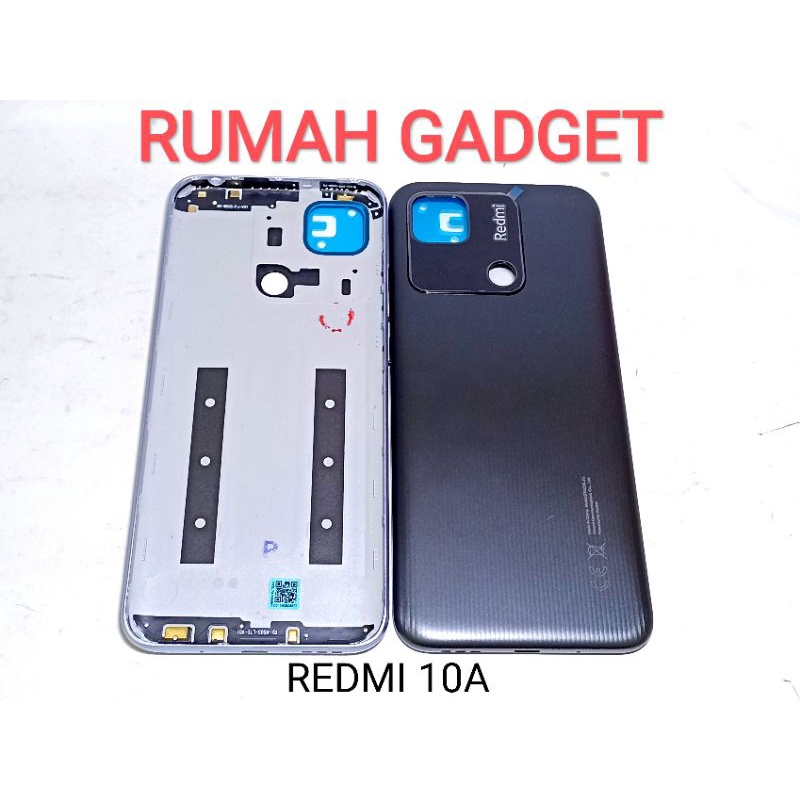 BACKDOOR TUTUP BELAKANG REDMI 10A/REDMI 10C TUTUP BATERAI BELAKANG