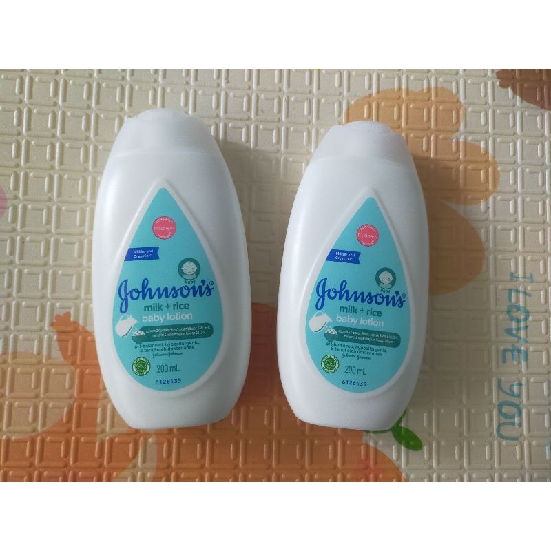 Johnson milk+rice lotion