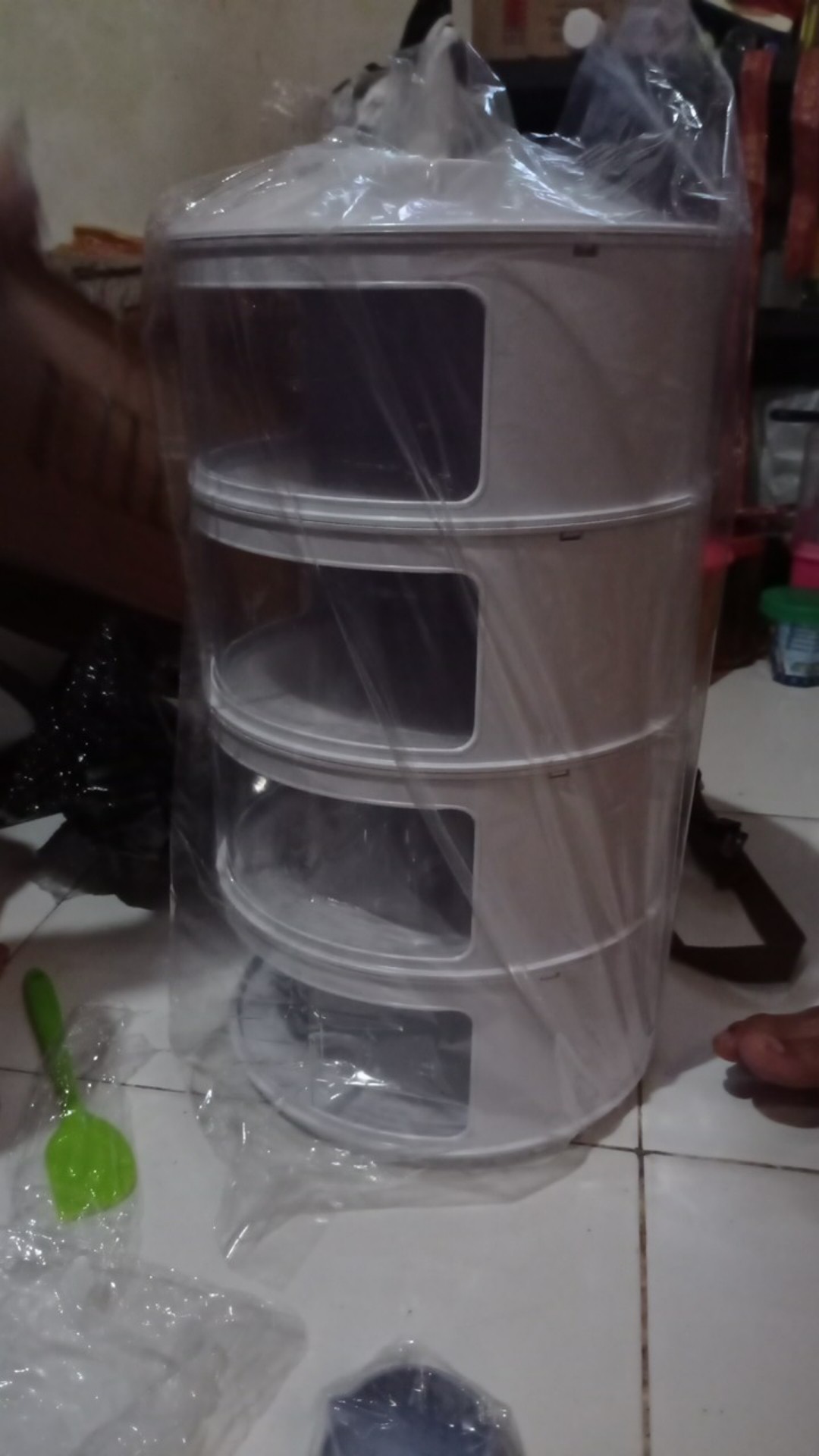 [acq] Food Storage 4 Layer / Rak Penyimpanan Makanan