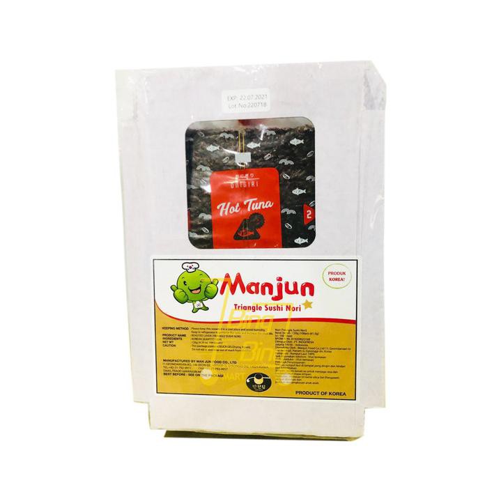 

Manjun Onigiri Nori Wrapper 100 Sheet - Hot Tuna