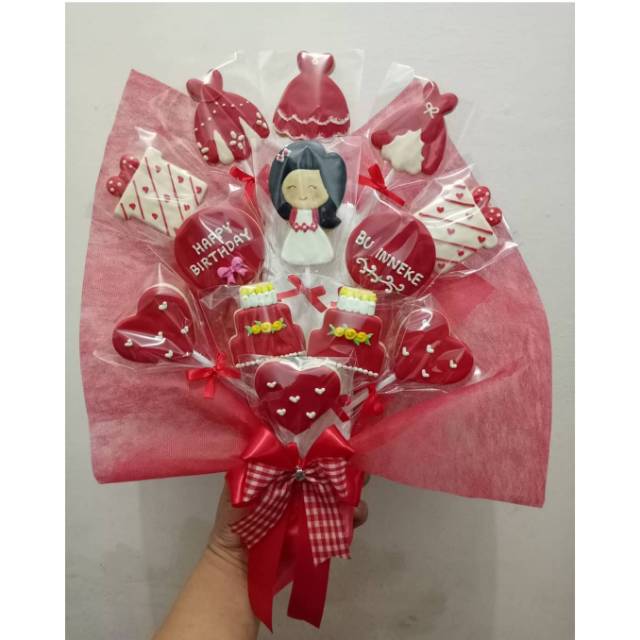 

Bouquet Cookies-Happy Birthday (2)