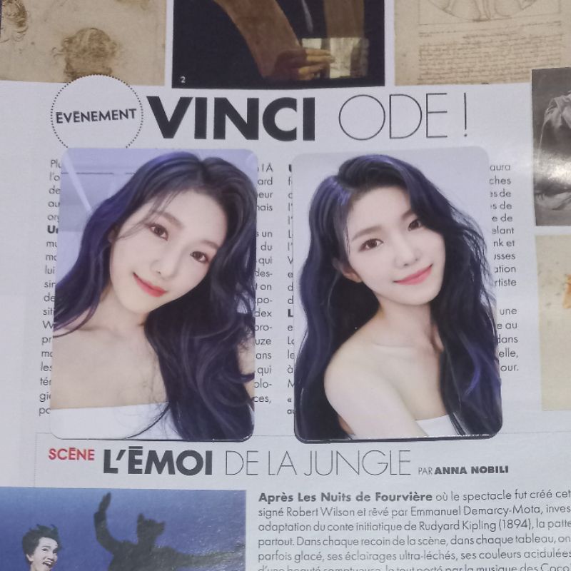 pc dawon wjsn unnatural (2 pc) /booked