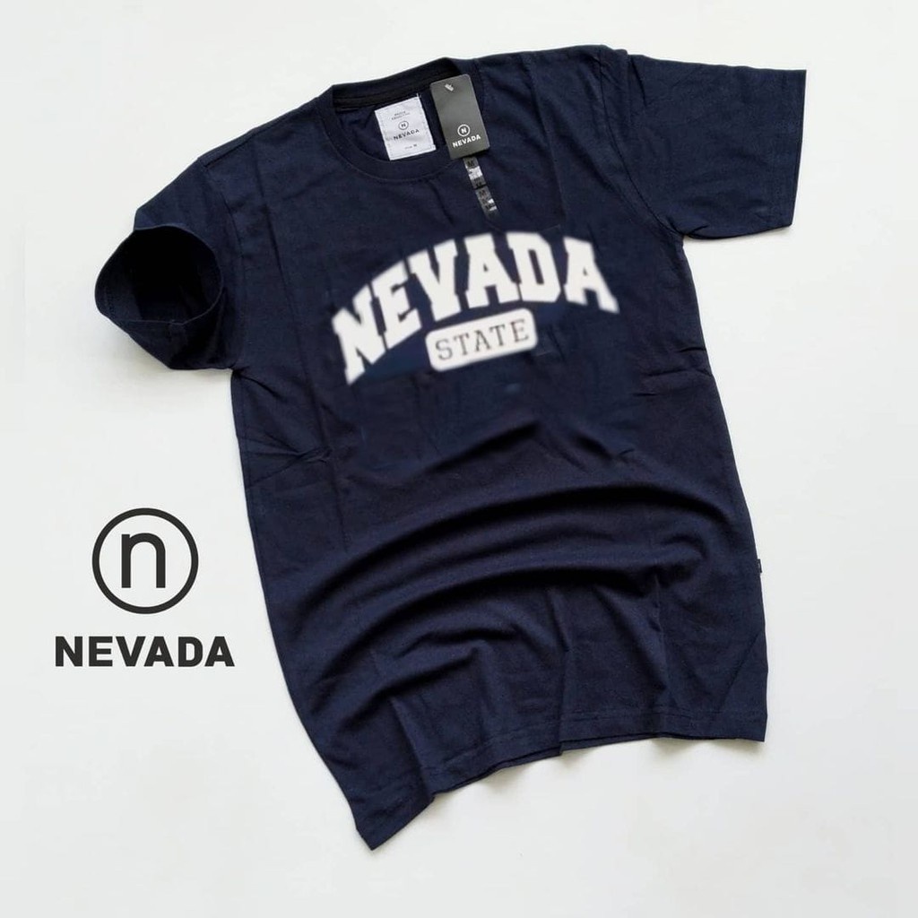 [Bayar di tempat] Kaos Distro Nevada Size L XL Terlaris