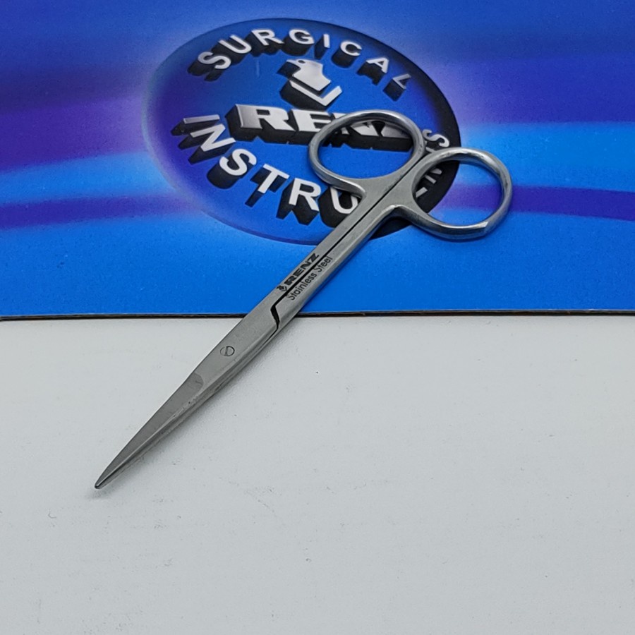 Alat Medis Alkes Gunting Iris | Iris Scissor 11 cm | Renz Surgical |Gunting Medis | Gudang Medis