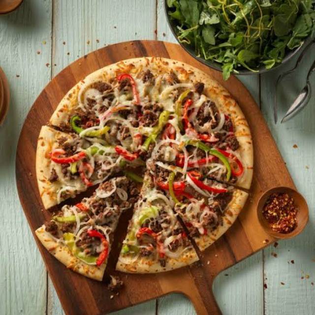 [Istana Baking] Loyang Pizza Teflon Anti Lengket Pizza Pan Ceper Cetakan Pizza Non Stick 25cm