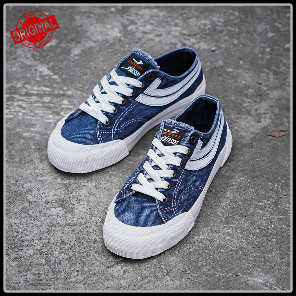 JOHNSON GALAXY PRO DENIM LOW | SEPATU LOCAL | SNEAKERS MODIS | JOHNSON ORIGINAL
