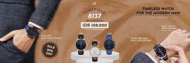 jam tangan 8137=2137  jimshoney