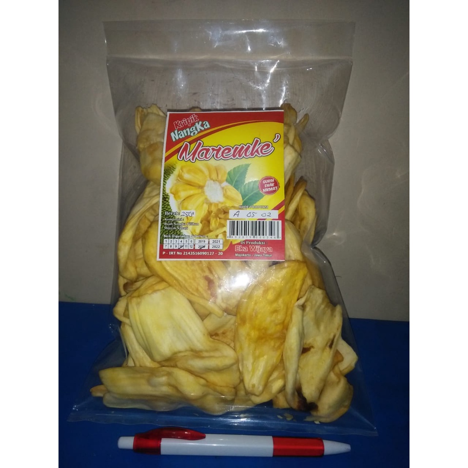 

Keripik Nangka Maremke | Ole - Ole Khas Pasuruan | Kemasan 160gr
