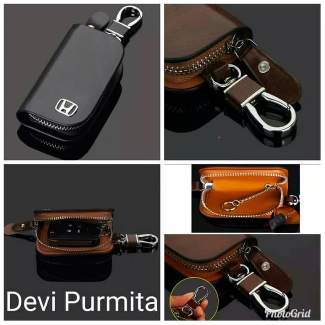 DOMPET STNK MOBIL - GANTUNGAN KUNCI MOBIL WARNA HITAM