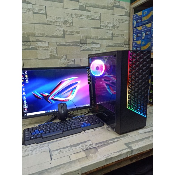 Pc lengkap.Core i5 3470 feat LED 19&quot; siap pakai