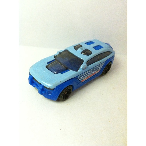Hot Wheels. 2013 HW City HW Rescue Series - 20. HW Pursuit. Light Blue by MATTEL 2013