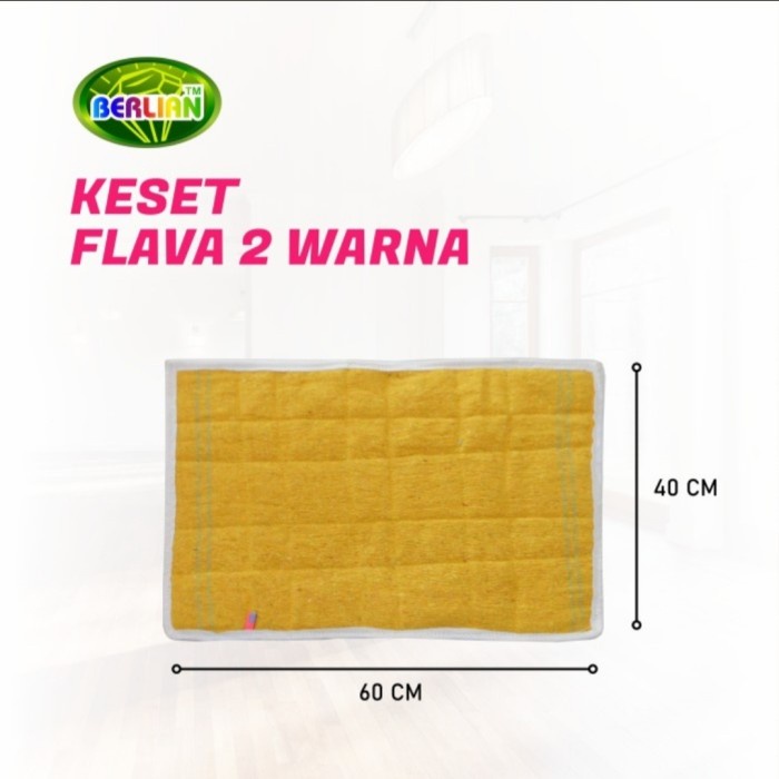 Keset Flava 2 Warna Keset Lantai Berlian