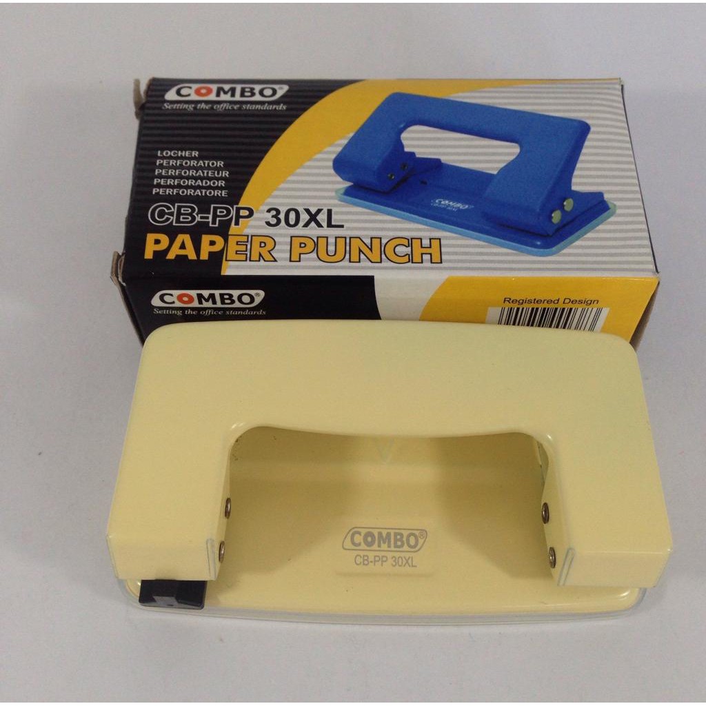 

Punch Hole / Perforator / Pembolong Kertas Combo