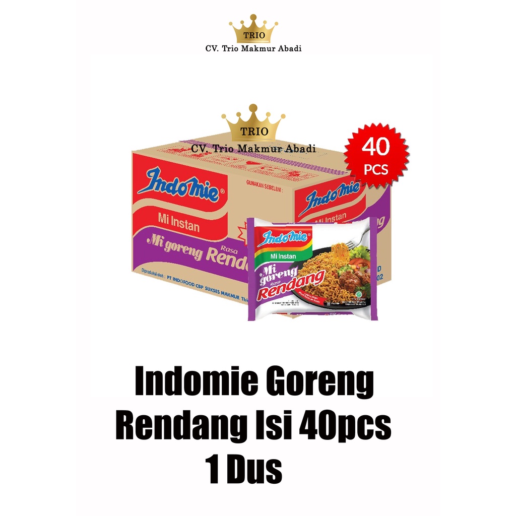 

Indomie Goreng Rendang 1 Dus