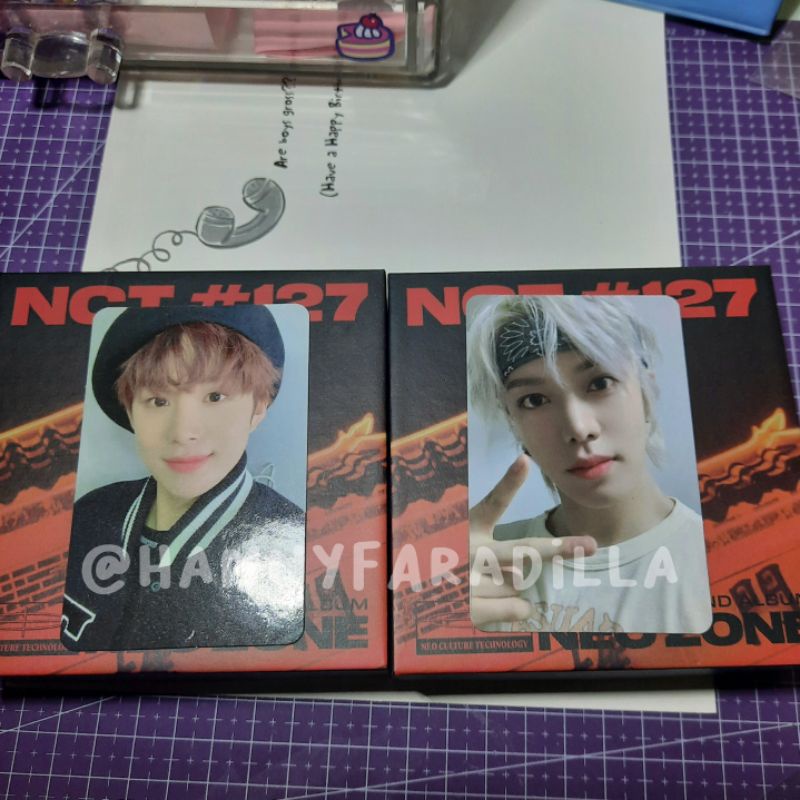 Photocard PC Jungwoo Yuta Set Kihno Neozone