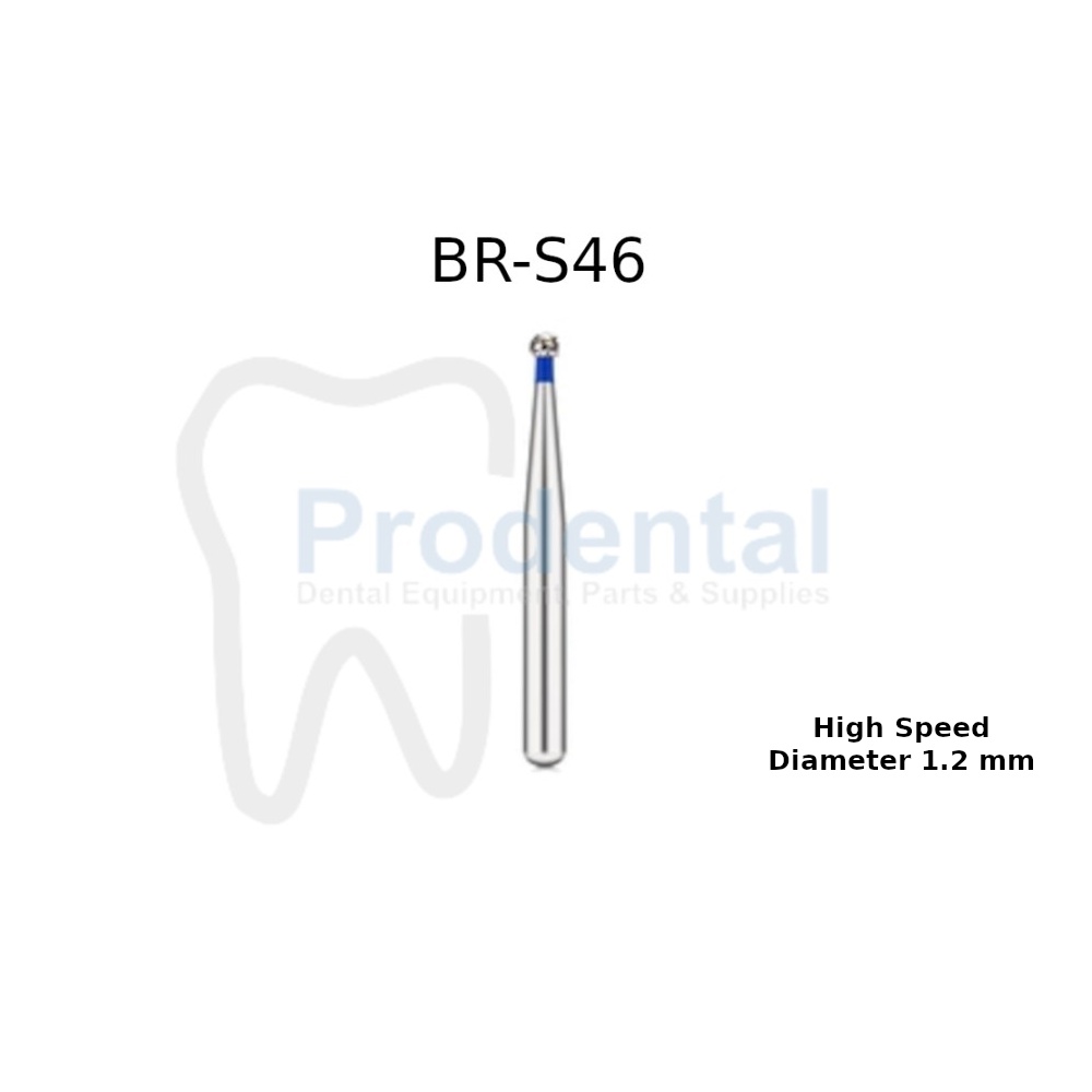 Bur Gigi BR-S46 Unbrand / Bur High Speed Handpiece / Bur Gigi Diamond / Mata Bur Gigi Highspeed