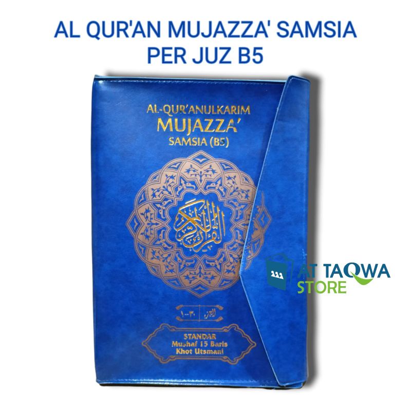 Al Qur'an MUJAZZA' SAMSIA B5 Standar - Alquran Per Juz Non Terjemahan