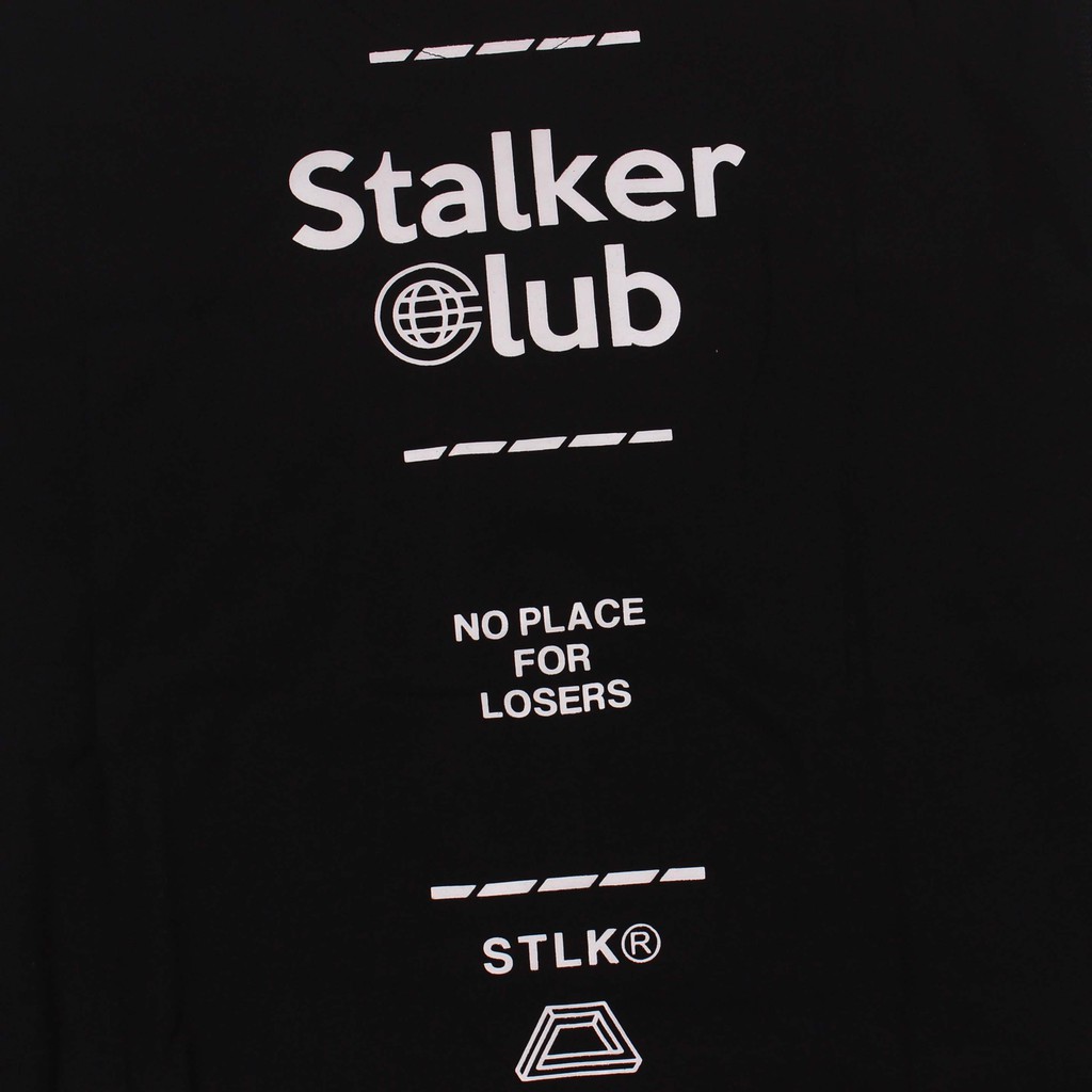 Stalker Sweater Crewneck - No Place For The Loser Hitam