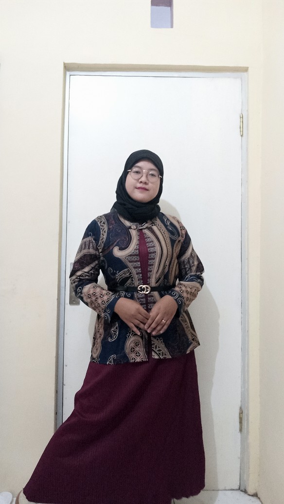 Batik Dolby Dolbi Dobby Doby Tenun Sutra Tulis Katun Atbm Baron Atasan Batik Wanita Sogan Srg308