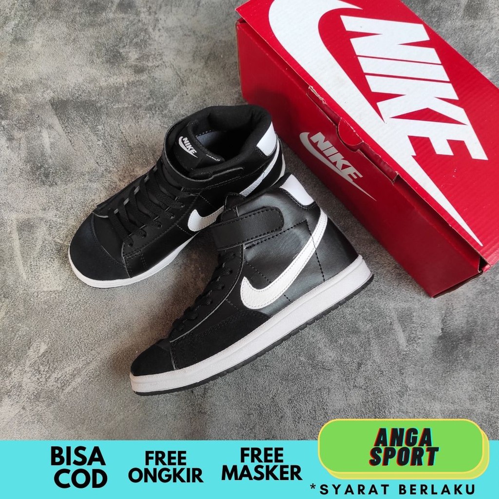 SEPATU ANAK NIKE BLAZER 77 LAKI LAKI PEREMPUAN USIA 1 2 3 4 5 6 7 TAHUN IMPORT / SEPATU ANAK CEWEK COWOK SNEAKERS SEKOLAH TK/SD KEREN