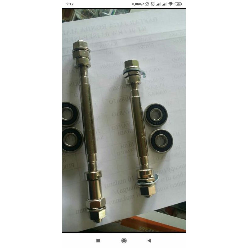 as bearing sepeda untuk sprocket ulir drat hub