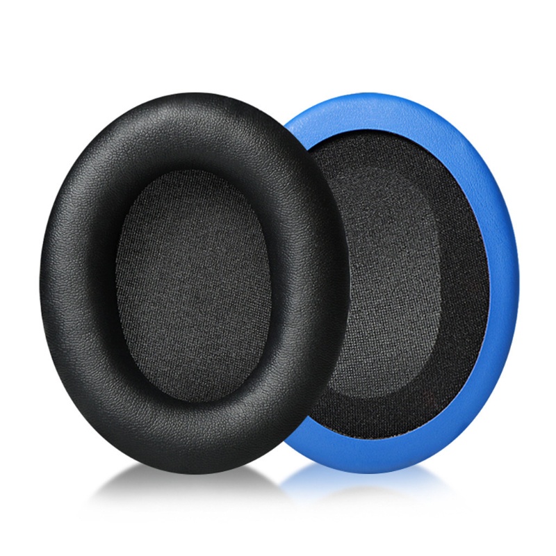 Cre 1pasang Spons Lembut Ear Pad Earmuff Pengganti Earpad Telinga Spons Lengan Penutup Telinga Kulit Untuk HSCD KHX-HSCP Cloud